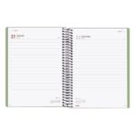 Finocam My Agenda de Espiral - Anual 2026 - Tapa Dura Antirayaduras - Formato E10 - 185x20x212mm - 1 Dia por Pagina - Color Verde - immagine 3