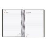 Finocam My Agenda de Espiral - Anual 2026 - Tapa Dura Antirayaduras - Formato E10 - 185x20x212mm - 1 Dia por Pagina - Color Negro - immagine 3