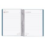 Finocam My Agenda de Espiral en Catalan - Anual 2026 - Tapa Dura Antirayaduras - Formato E10 - 185x20x212mm - 1 Dia por Pagina - Color Azul - immagine 4
