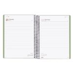 Finocam My Agenda de Espiral en Catalan - Anual 2026 - Tapa Dura Antirayaduras - Formato E10 - 185x20x212mm - 1 Dia por Pagina - Color Verde - immagine 4