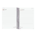 Finocam Espiral Recambio Anual 2026 para Agendas Duo en Catalan - Anual 2026 - Formato E10 - 175x29x212mm - 1 Dia por Pagina - Color Gris Oscuro - immagine 2
