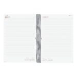 Finocam Espiral Recambio Anual 2026 para Agendas Duo en Catalan - Anual 2026 - Formato E40 - 230x29x297mm - 1 Dia por Pagina - Color Gris Oscuro - immagine 2