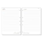 Finocam R4098 Recambio Anual 2026 para Agendas Open 2026 - Formato A4 - 210x17x297mm - 1 Dia por Pagina - Color Blanco - immagine 2