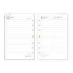 Finocam R598C Recambio Anual 2026 para Agendas Open 2026 en Catalan - Formato 500 - 117x16x181mm - 1 Dia por Pagina - Color Blanco - immagine 2