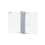 Finocam Year Agenda de Espiral - Tapa Ligera - Formato E3 - 95x24x127mm - 1 Dia por Pagina - Color Azul - immagine 4