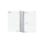 Finocam Year Agenda de Espiral - Anual 2026 - Tapa Ligera - Formato E3 - 95x24x127mm - 1 Dia por Pagina - Color Rojo - immagine 4