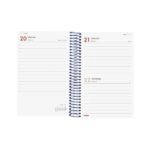 Finocam Year Agenda de Espiral - Anual 2026 - Tapa Ligera - Formato E5 - 135x24x181mm - 1 Dia por Pagina - Color Azul - immagine 4
