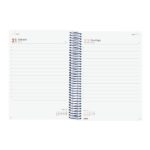 Finocam Year Agenda de Espiral - Tapa Ligera - Formato E10 - 175x29x212mm - 1 Dia por Pagina - Color Azul - immagine 3