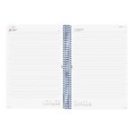 Finocam Year Agenda de Espiral - Anual 2026 - Tapa Ligera - Formato E40 - 230x29x297mm - 1 Dia por Pagina - Color Azul - immagine 4