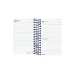 Finocam Year Agenda de Espiral en Catalan - Anual 2026 - Tapa Ligera - Formato E3 - 95x24x127mm - 1 Dia por Pagina - Color Azul - immagine 4