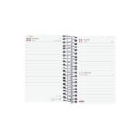 Finocam Year Agenda de Espiral en Catalan - Anual 2026 - Tapa Ligera - Formato E3 - 95x24x127mm - 1 Dia por Pagina - Color Rojo - immagine 4