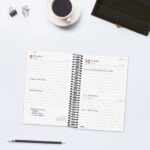 Finocam Year Agenda de Espiral en Catalan - Anual 2026 - Tapa Ligera - Formato E5 - 135x24x181mm - 1 Dia por Pagina - Color Negro - immagine 3