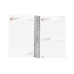 Finocam Year Agenda de Espiral en Catalan - Anual 2026 - Tapa Ligera - Formato E5 - 135x24x181mm - 1 Dia por Pagina - Color Negro - immagine 4