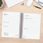 Finocam Basics Agenda - Anual 2026 - con Espiral - Personalizable - Formato E10 - 175x29x212mm - 1 Dia por Pagina - Color Gris - immagine 3