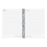 Finocam Basics Agenda - Anual 2026 - con Espiral - Personalizable - Formato E40 - 230x29x297mm - 1 Dia por Pagina - Color Gris - immagine 4