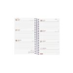 Finocam Year Agenda de Espiral - Anual 2026 - Tapa Ligera - Formato E3 - 85x14x127mm - Semana Vista Horizontal - Color Rojo - immagine 4