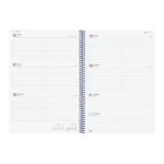 Finocam Year Agenda de Espiral - Tapa Ligera - Formato E40 - 217x14x297mm - Semana Vista Horizontal - Color Negro - immagine 4