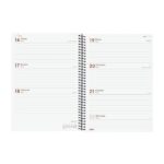 Finocam Year Agenda de Espiral en Catalan - Anual 2026 - Tapa Ligera - Formato E10 - 217x14x297mm - Semana Vista Horizontal - Color Negro - immagine 4