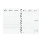 Finocam Year Agenda de Espiral en Catalan - Anual 2026 - Tapa Ligera - Formato E10 - 162x14x212mm - Semana Vista en Vertical - Color Negro - immagine 4