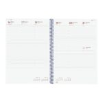 Finocam Year Agenda de Espiral en Catalan - Anual 2026 - Tapa Ligera - Formato E40 - 217x14x297mm - Semana Vista en Vertical - Color Azul - immagine 4