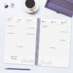 Finocam Year Agenda de Espiral - Anual 2026 - Tapa Ligera - Formato E11 - 172x14x242mm - Semana Vista en Vertical - Color Azul - immagine 3