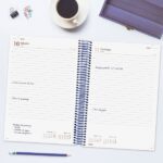 Finocam Year Agenda de Espiral - Anual 2026 - Tapa Ligera - Formato E11 - 175x29x242mm - 1 Dia por Pagina - Color Azul - immagine 3