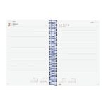 Finocam Year Agenda de Espiral - Anual 2026 - Tapa Ligera - Formato E11 - 175x29x242mm - 1 Dia por Pagina - Color Azul - immagine 4