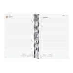 Finocam Year Agenda de Espiral - Anual 2026 - Tapa Ligera - Formato E11 - 175x29x242mm - 1 Dia por Pagina - Color Negro - immagine 4