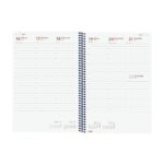 Finocam Year Agenda de Espiral en Catalan - Anual 2026 - Tapa Ligera - Formato E11 - 172x14x242mm - Semana Vista en Vertical - Color Azul - immagine 4