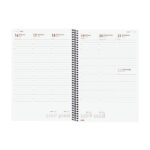 Finocam Year Agenda de Espiral en Catalan - Anual 2026 - Tapa Ligera - Formato E11 - 172x14x242mm - Semana Vista en Vertical - Color Negro - immagine 4