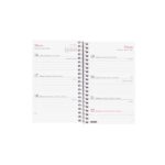 Finocam Design Collection Agenda de Espiral - Anual 2026 - Tapa Ligera - Formato E3 - 85x14x127mm - Semana Vista Horizontal - Tematica de Flores - immagine 4