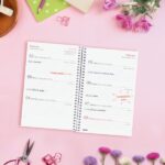 Finocam Design Collection Agenda de Espiral - Anual 2026 - Tapa Ligera - Formato E5 - 124x14x181mm - Semana Vista Horizontal - Tematica de Flores - immagine 3