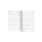Finocam Design Collection Agenda de Espiral en Catalan - Anual 2026 - Tapa Ligera - Formato E3 - 85x14x127mm - Semana Vista Horizontal - Tematica de Flores - immagine 4