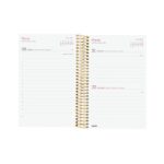 Finocam Design Collection Agenda de Espiral - Anual 2026 - Tapa Ligera - Formato E5 - 132x25x181mm - 1 Dia por Pagina - Color Varios - immagine 4