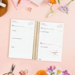 Finocam Design Collection Agenda de Espiral - Anual 2026 - Tapa Ligera - Formato E5 - 132x25x181mm - 1 Dia por Pagina - Tematica de Flores - immagine 2