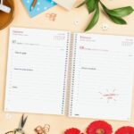 Finocam Design Collection Agenda de Espiral - Anual 2026 - Tapa Ligera - Formato E10 - 172x29x212mm - 1 Dia por Pagina - Tematica de Flores - immagine 2