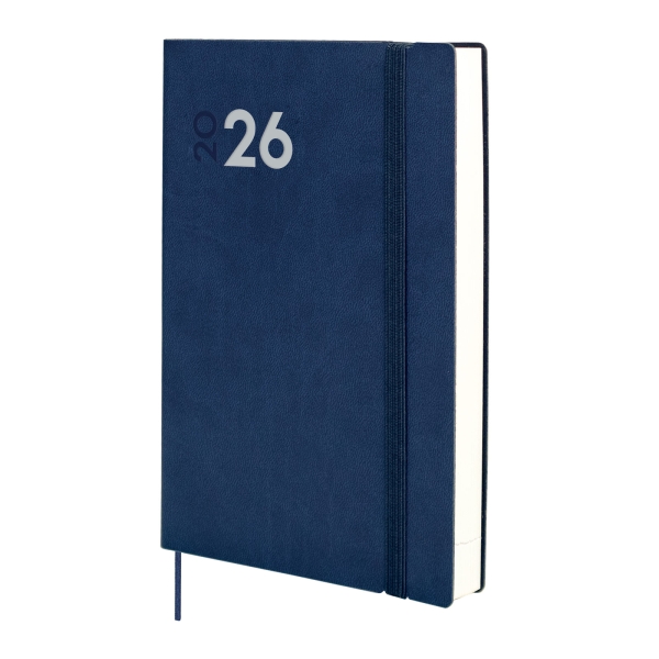 Finocam Dynamic Mara Agenda Profesional - Anual 2026 - Tapa Blanda - Cierre con Goma Elastica - Formato Y11 - 169x22x245mm - 1 Dia por Pagina - Color Azul Finocam Dynamic Mara Agenda Profesional - Anual 2026 - Tapa Blanda - Cierre con Goma Elastica - Formato Y11 - 169x22x245mm - 1 Dia por Pagina - Color Azul