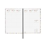 Finocam Dynamic Porto Design Agenda en Catalan - Anual 2026 - Tapa Dura - Formato Y10 - 145x12x210mm - Semana Vista en Vertical - Tematica de Flores - immagine 4