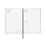 Finocam Dynamic Porto Design Agenda - Anual 2026 - Tapa Dura - Formato Y10 - 145x23x210mm - 1 Dia por Pagina - Tematica de Flores - immagine 3