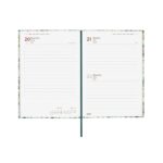 Finocam Dynamic Porto Design Agenda en Catalan - Anual 2026 - Tapa Dura - Formato Y10 - 145x23x210mm - 1 Dia por Pagina - Tematica de Flores - immagine 4