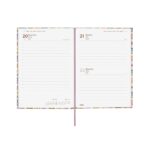 Finocam Dynamic Porto Design Agenda en Catalan - Anual 2026 - Tapa Dura - Formato Y10 - 145x23x210mm - 1 Dia por Pagina - Tematica de Flores - immagine 4
