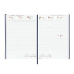 Finocam Dynamic Milano Agenda Profesional - Anual 2026 - Tapa Dura Acolchada - Formato Y11 - 168x19x245mm - Semana Vista en Vertical - Color Azul - immagine 4