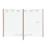 Finocam Dynamic Milano Agenda Profesional - Anual 2026 - Tapa Dura Acolchada - Formato Y11 - 168x19x245mm - Semana Vista en Vertical - Color Marron - immagine 4