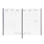 Finocam Dynamic Milano Agenda Profesional - Anual 2026 - Tapa Dura Acolchada - Formato Y11 - 168x19x245mm - Semana Vista en Vertical - Color Negro - immagine 4
