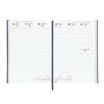 Finocam Dynamic Milano Agenda Profesional en Catalan - Anual 2026 - Tapa Dura Acolchada - Formato Y11 - 168x19x245mm - Semana Vista en Vertical - Color Azul - immagine 4
