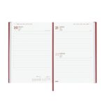 Finocam Dynamic Milano Agenda Profesional - Anual 2026 - Tapa Dura Acolchada - Formato Y10 - 143x29x210mm - 1 Dia por Pagina - Color Burdeos - immagine 4