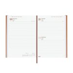 Finocam Dynamic Milano Agenda Profesional en Catalan - Anual 2026 - Tapa Dura Acolchada - Formato Y10 - 143x29x210mm - 1 Dia por Pagina - Color Marron - immagine 4