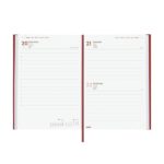 Finocam Dynamic Milano Agenda Profesional en Catalan - Anual 2026 - Tapa Dura Acolchada - Formato Y10 - 143x29x210mm - 1 Dia por Pagina - Color Burdeos - immagine 4
