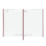 Finocam Dynamic Milano Agenda Profesional - Anual 2026 - Tapa Dura Acolchada - Formato Y11 - 168x32x245mm - 1 Dia por Pagina - Color Burdeos - immagine 3