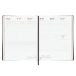 Finocam Dynamic Milano Agenda Profesional - Anual 2026 - Tapa Dura Acolchada - Formato Y12 - 214x19x275mm - Semana Vista en Vertical - Color Negro - immagine 4